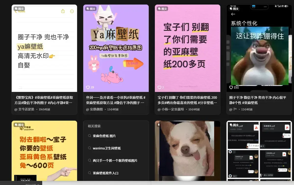 抖音爆火《亚麻黄色壁纸》4K全套原图 - 800张无损精选合集免费获取 - 原生画质在线翻看一键更换氛围感桌面
