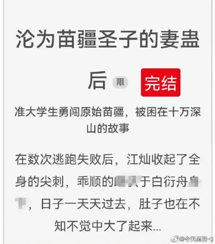 《沦为苗疆圣子的妻蛊后》全文在线阅读 - 沦为苗疆圣子的妻蛊后完结版全集txt免费下载 - 狐狸雨小说资源